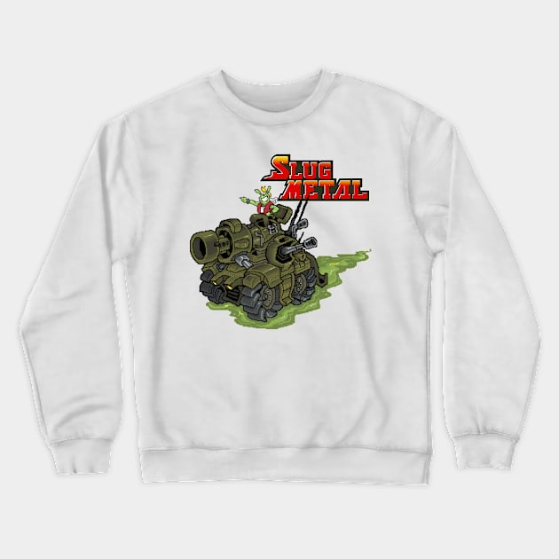 Slug Metal Crewneck Sweatshirt by Figzy